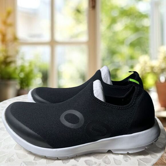 OOFOS OOMG Sport Low Slip-on Shoe Sneakers Black Size 8.5 EU 39.5 - Picture 2 of 14
